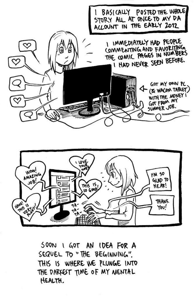 My Wonderful Artist Life Comic Diary - Part 13