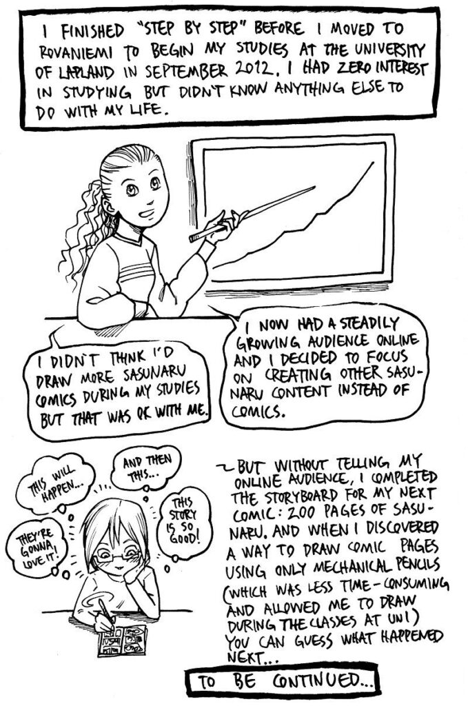 My Wonderful Artist Life Comic Diary - Part 13