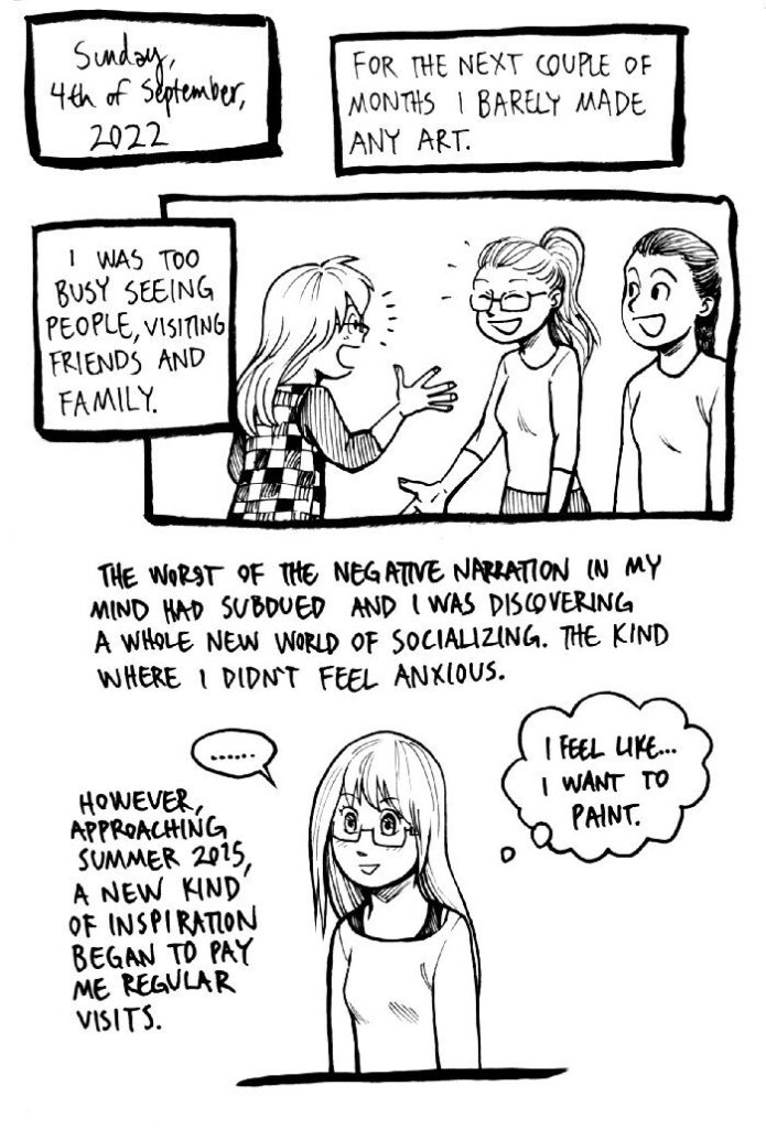 My Wonderful Artist Life Comic Diary - Part 15