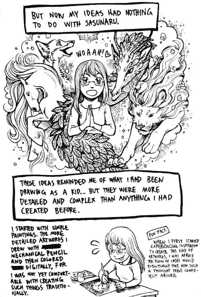 My Wonderful Artist Life Comic Diary - Part 15