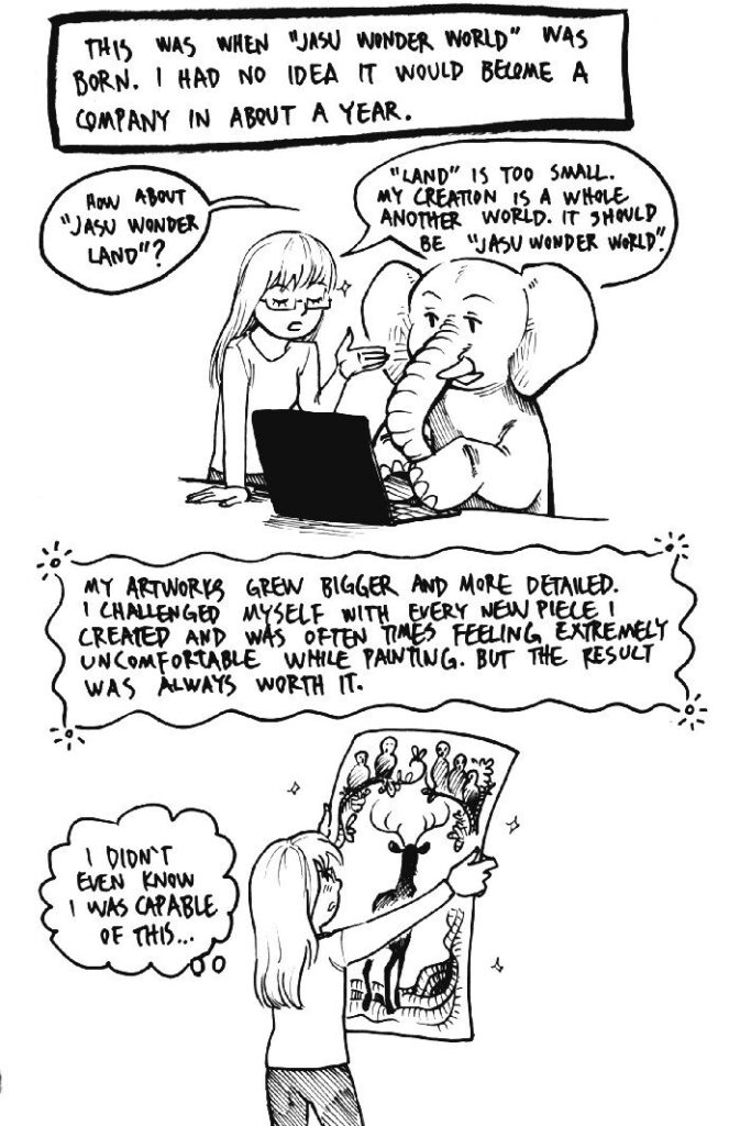 My Wonderful Artist Life Comic Diary - Part 15