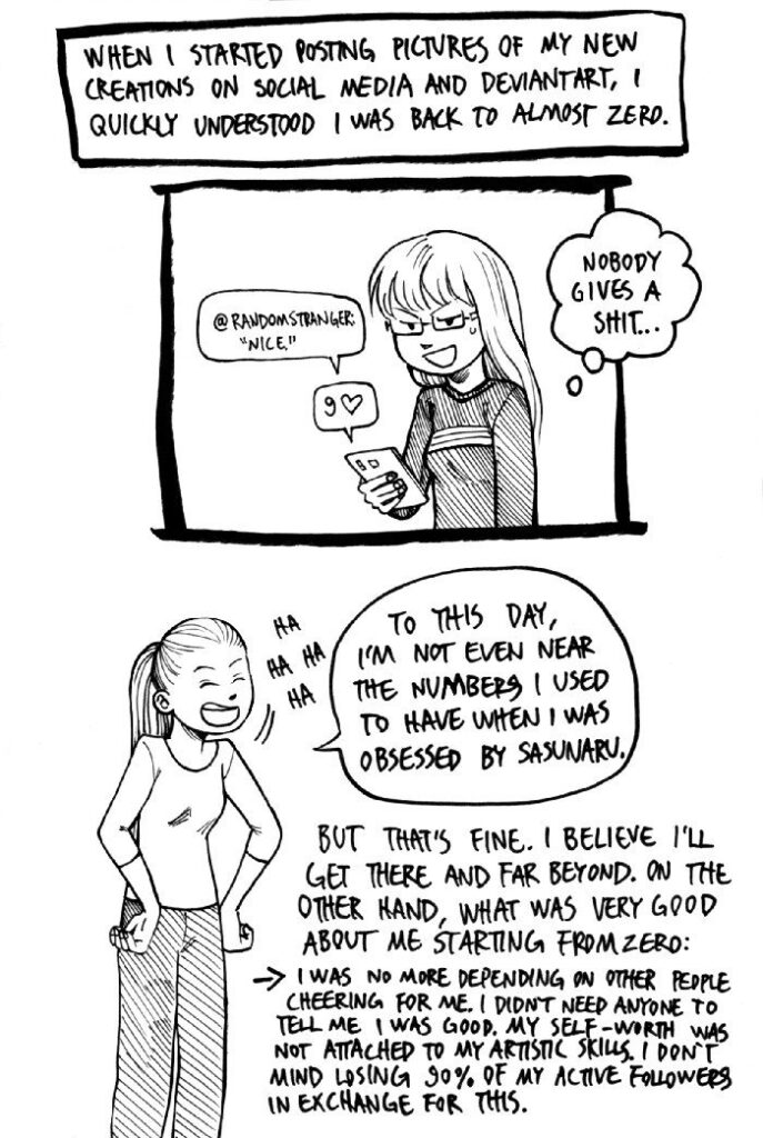 My Wonderful Artist Life Comic Diary - Part 15