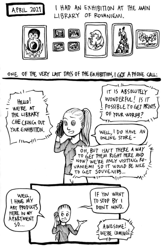 My Wonderful Artist Life Comic Diary - Part 17