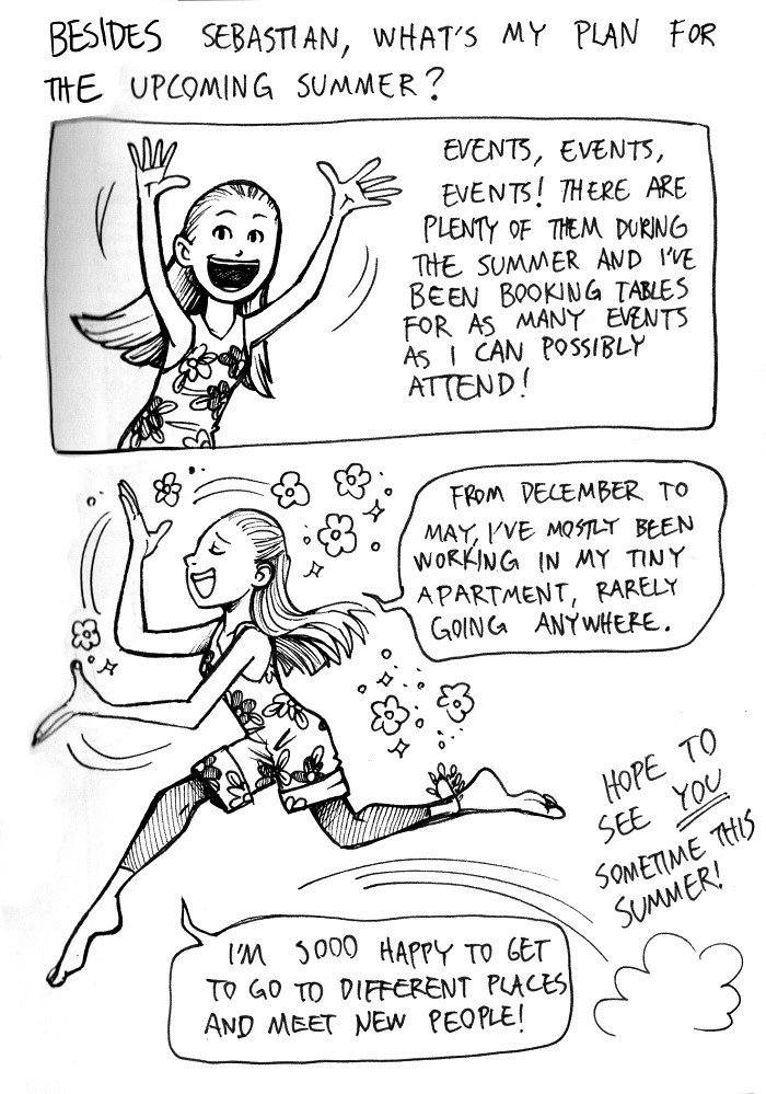 My Wonderful Artist Life Comic Diary - Part 3