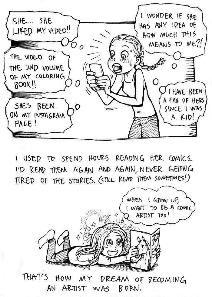 My Wonderful Artist Life Comic Diary - Part 3