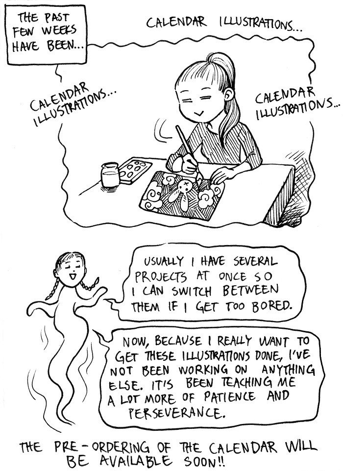 My Wonderful Artist Life Comic Diary - Part 3