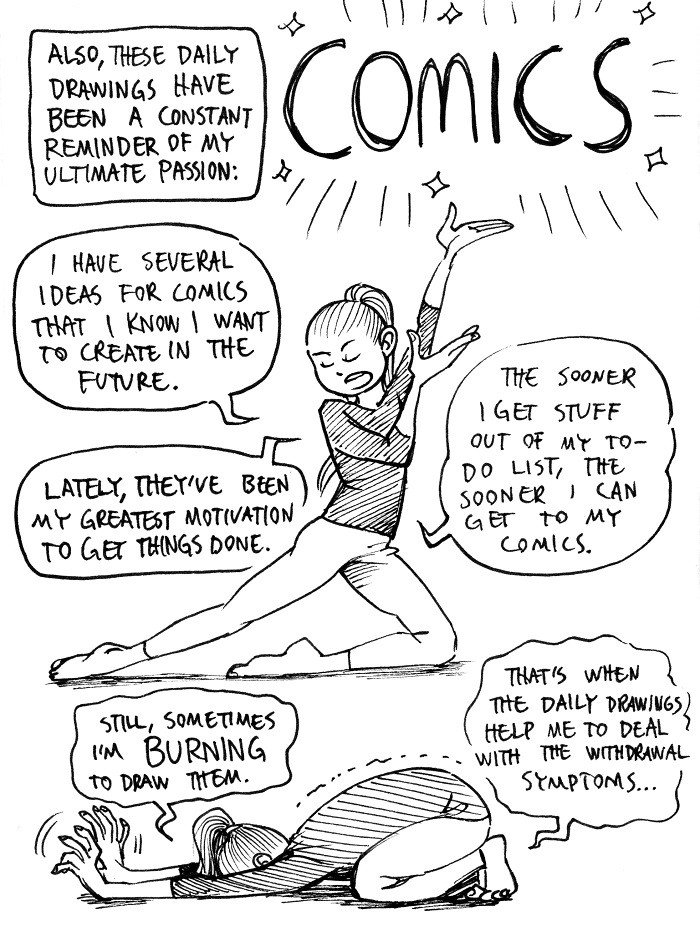 My Wonderful Artist Life Comic Diary - Part 3