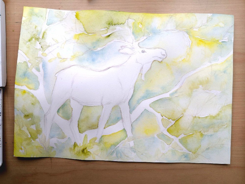The King of the Forest - JWW 2021 Calendar, "In the Wonder World"