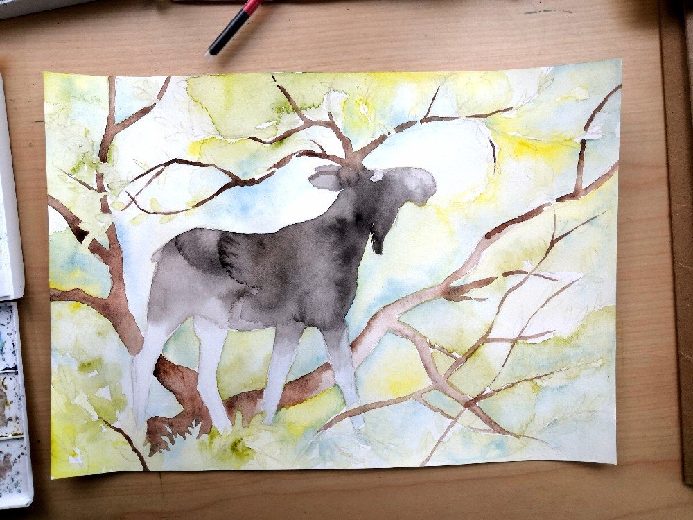 The King of the Forest - JWW 2021 Calendar, "In the Wonder World"