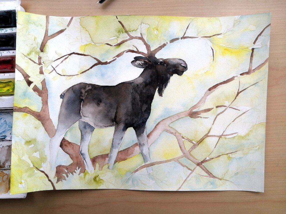The King of the Forest - JWW 2021 Calendar, "In the Wonder World"