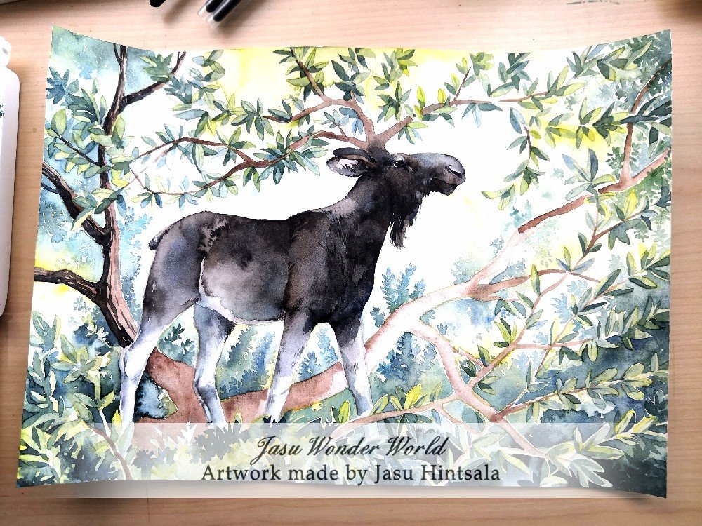 The King of the Forest - JWW 2021 Calendar, "In the Wonder World"