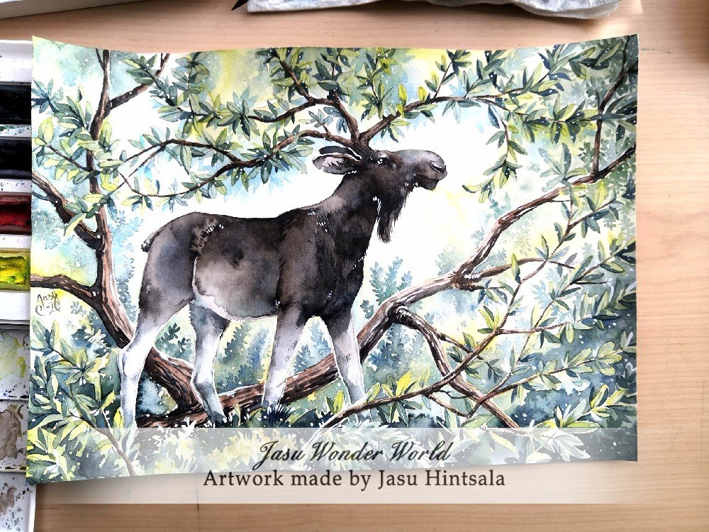 The King of the Forest - JWW 2021 Calendar, "In the Wonder World"