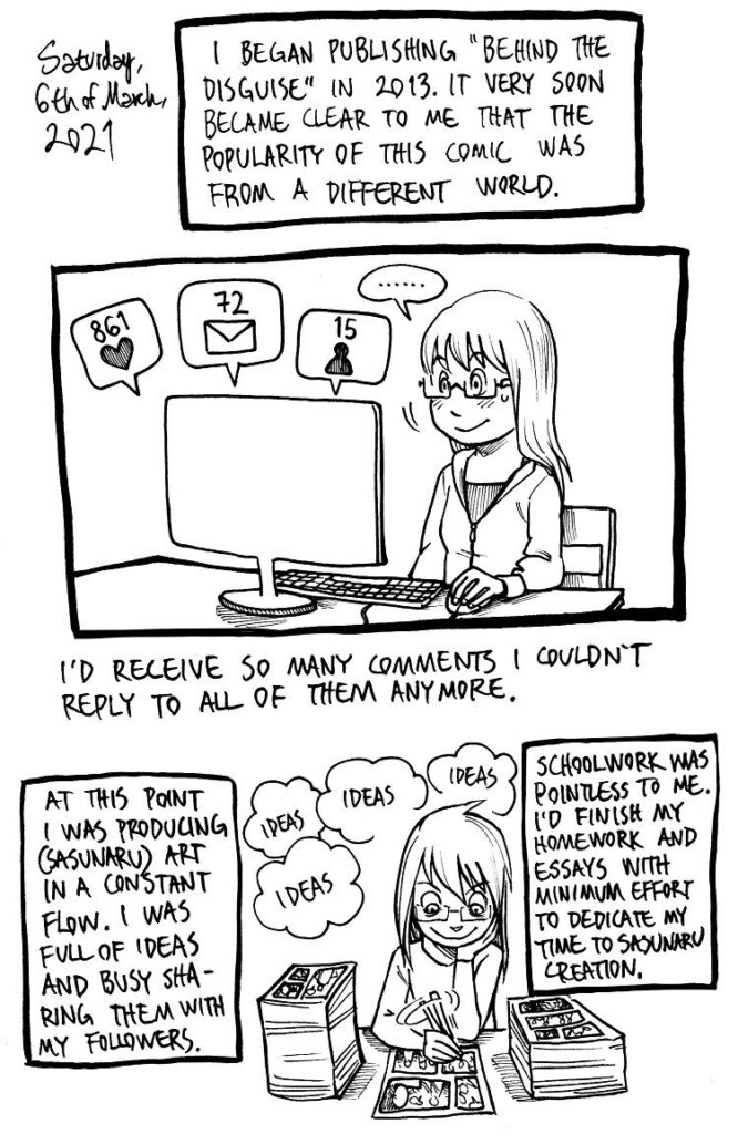 My Wonderful Artist Life Comic Diary - Part 14