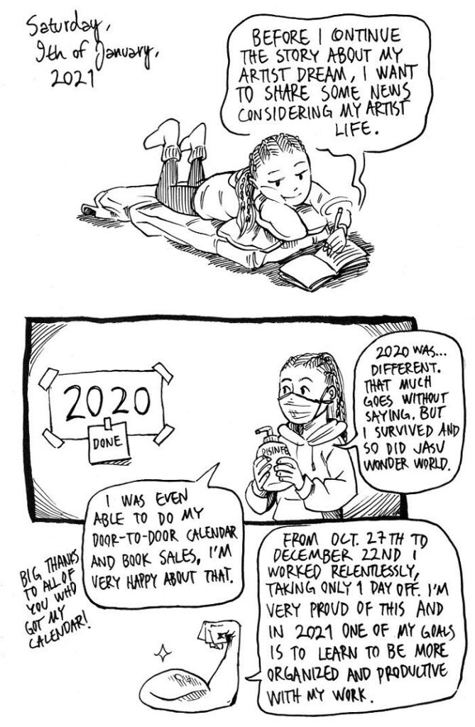 My Wonderful Artist Life Comic Diary - Part 11, My Artist Life Update