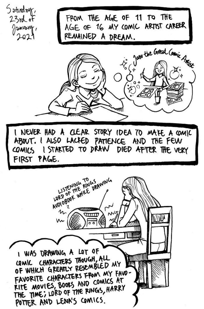 My Wonderful Artist Life Comic Diary - Part 12