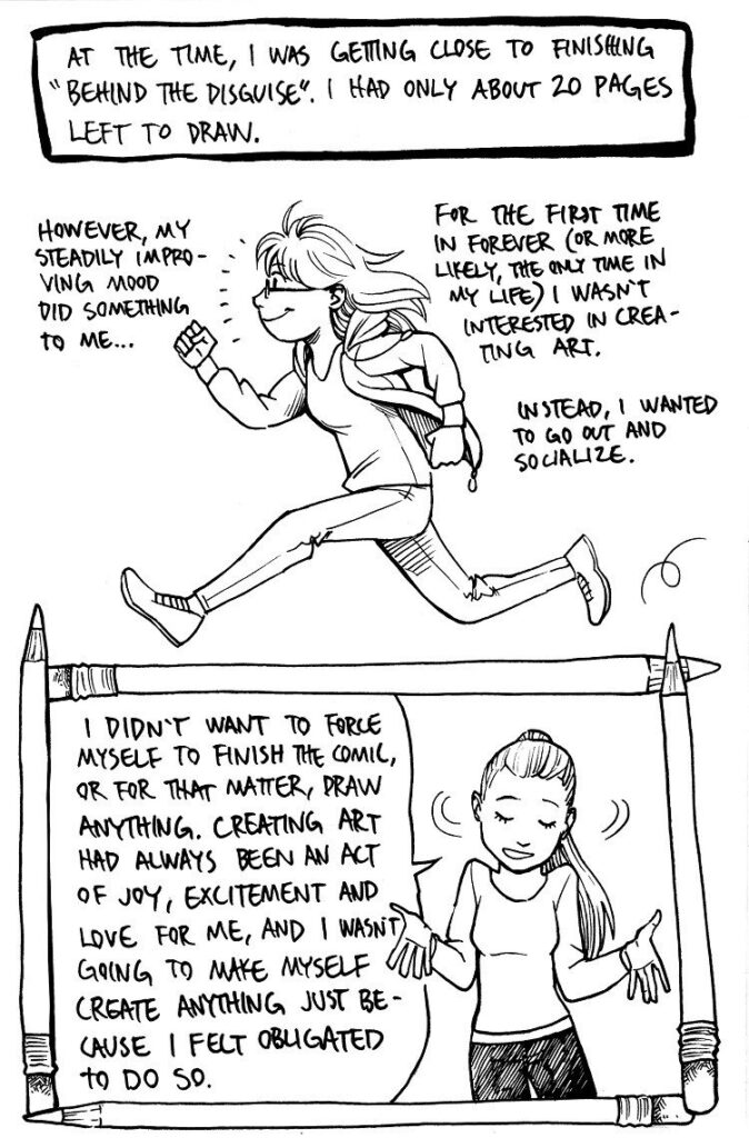 My Wonderful Artist Life Comic Diary - Part 14