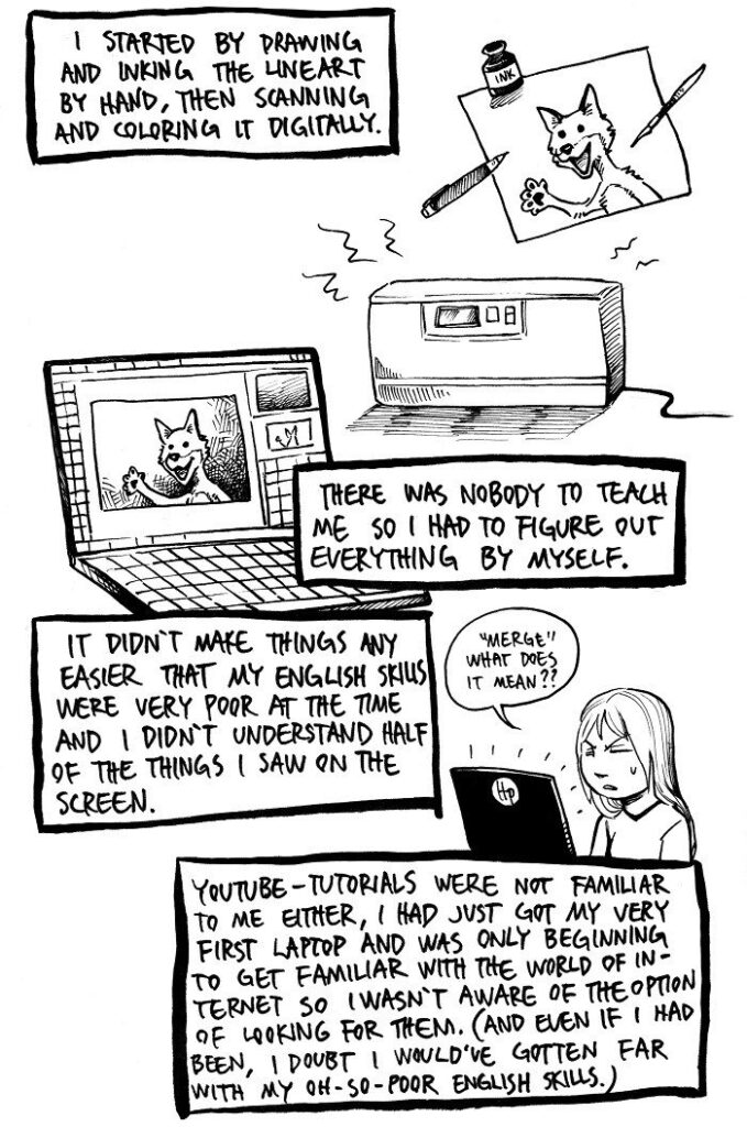 My Wonderful Artist Life Comic Diary - Part 12