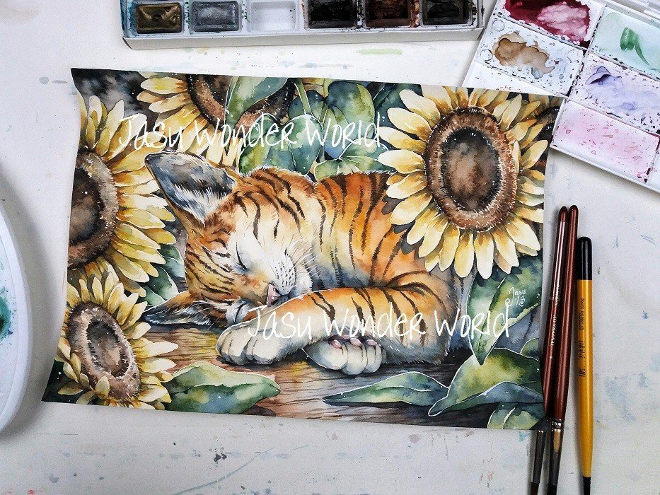 Jasu Wonder World Calendar 2019 - July (wip)