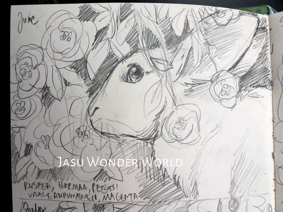 Jasu Wonder World Calendar 2019 - June (wip)