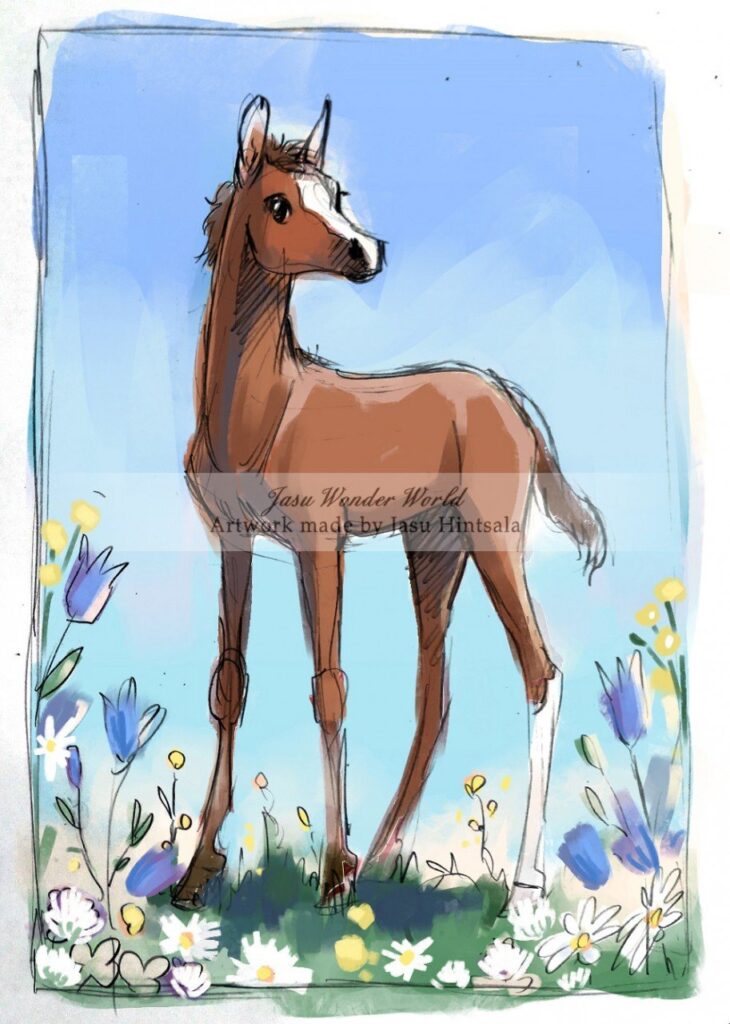 Young Prince - Watercolor Painting Commission