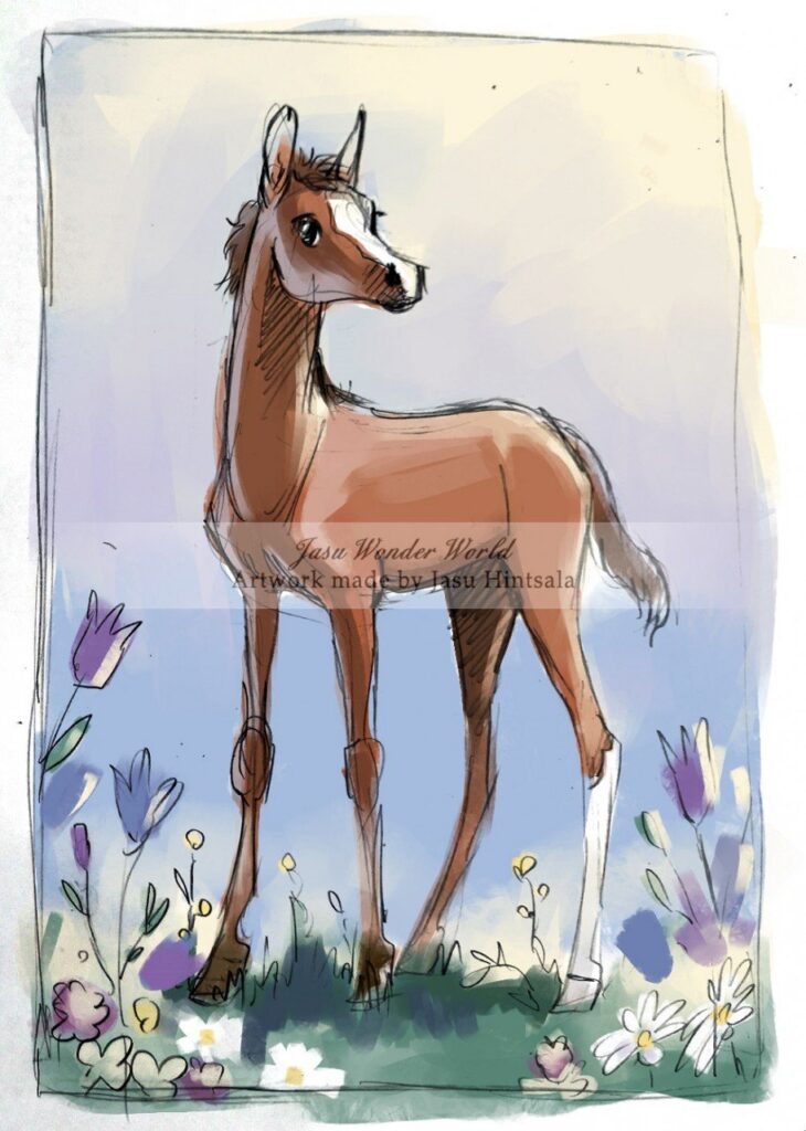 Young Prince - Watercolor Painting Commission