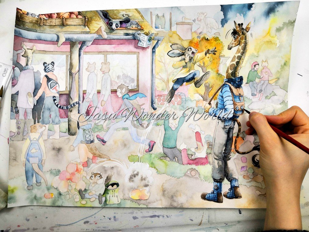 The Final Portion of Sebastian Illustrations