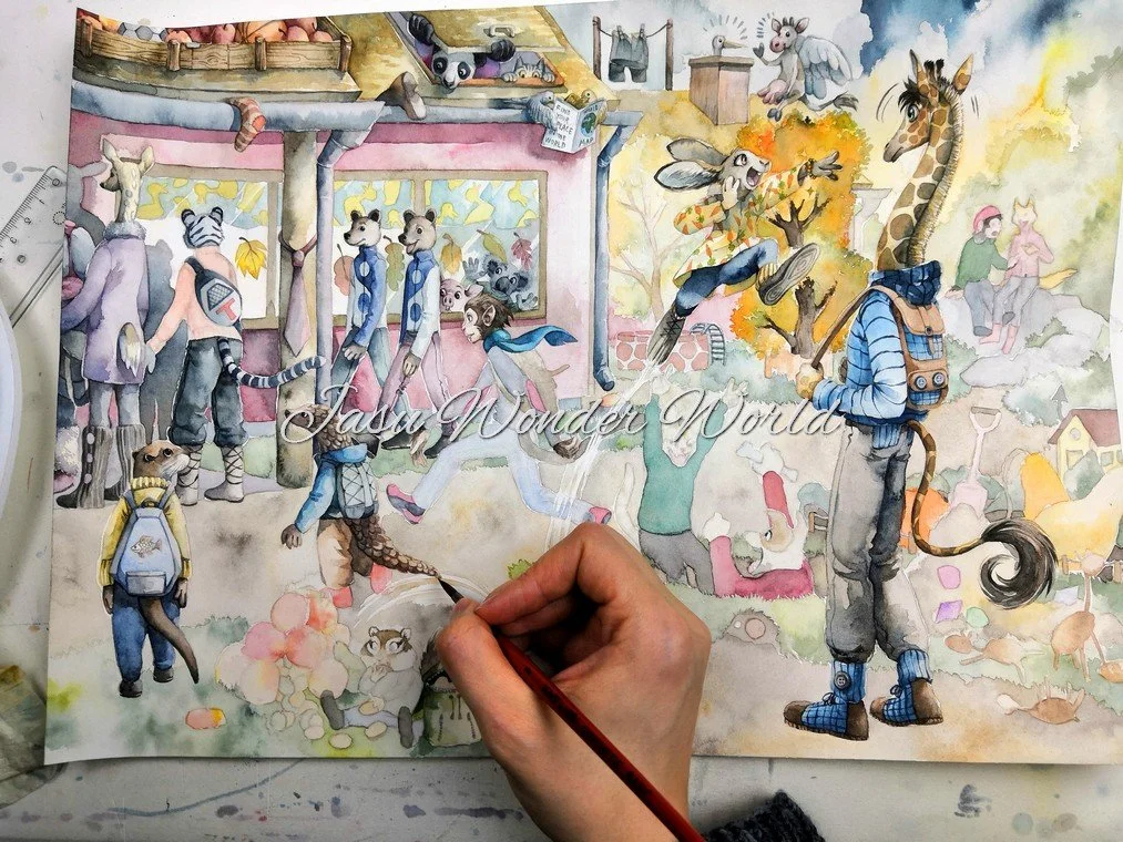 The Final Portion of Sebastian Illustrations
