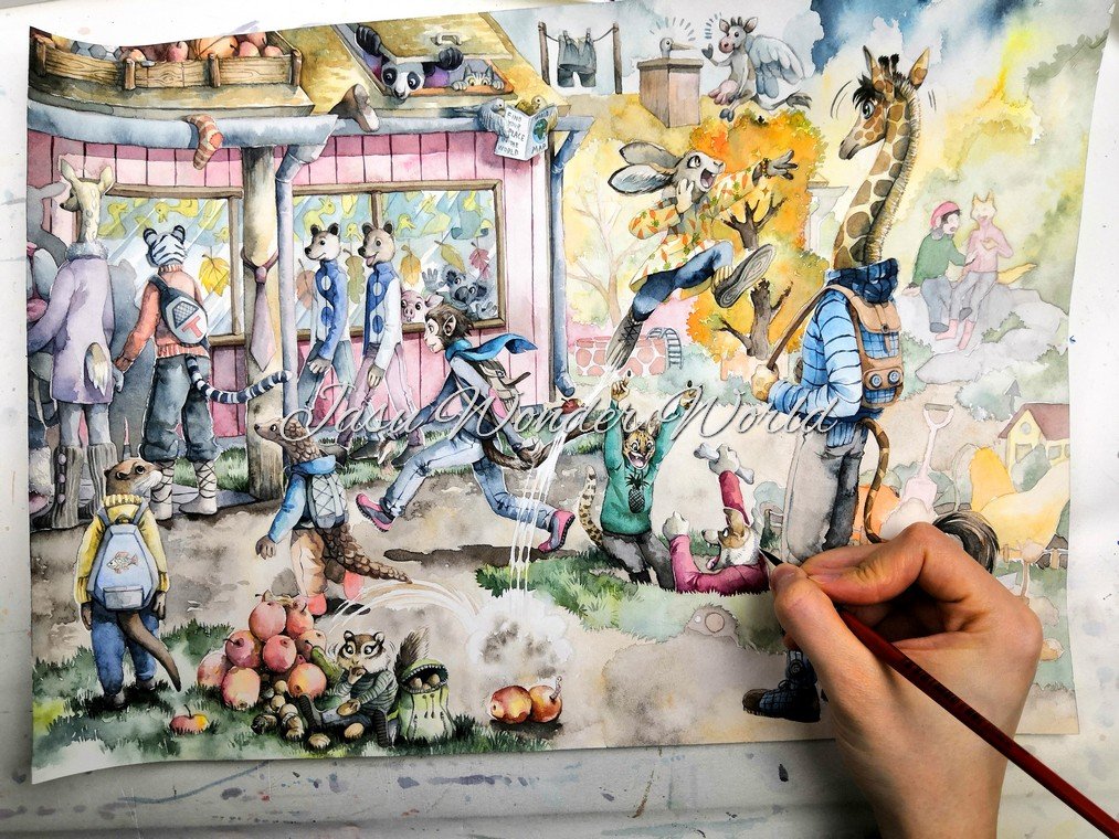 The Final Portion of Sebastian Illustrations