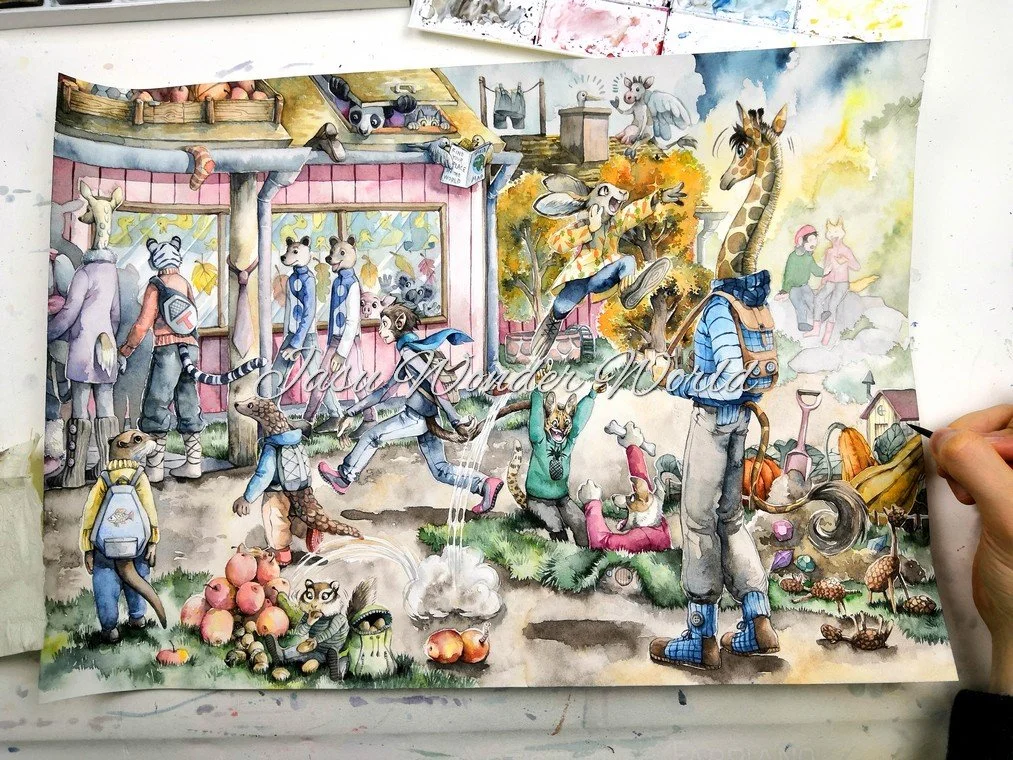 The Final Portion of Sebastian Illustrations