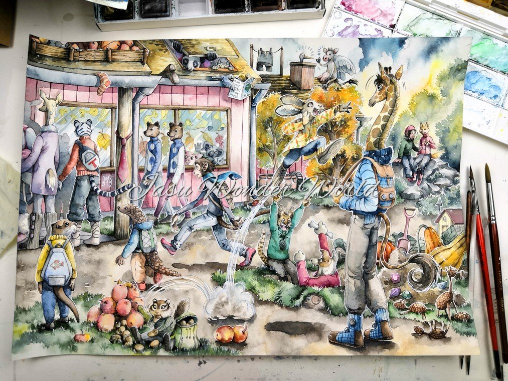 The Final Portion of Sebastian Illustrations