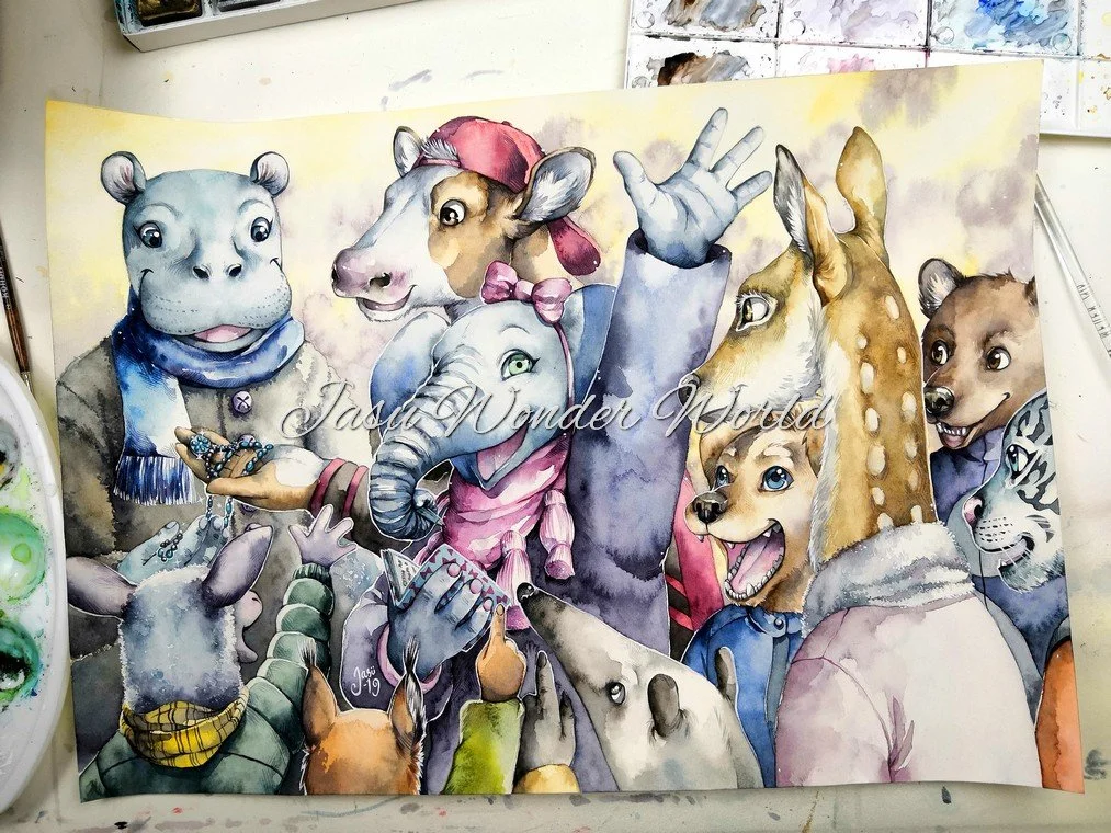 The Final Portion of Sebastian Illustrations