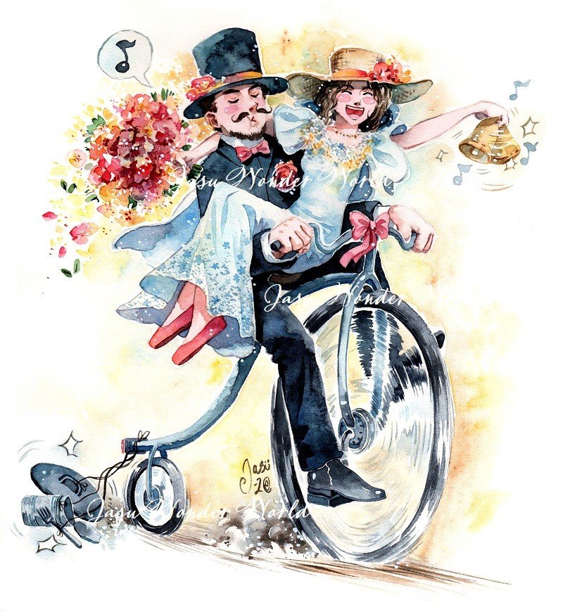 The Creation of a Custom Wedding Card