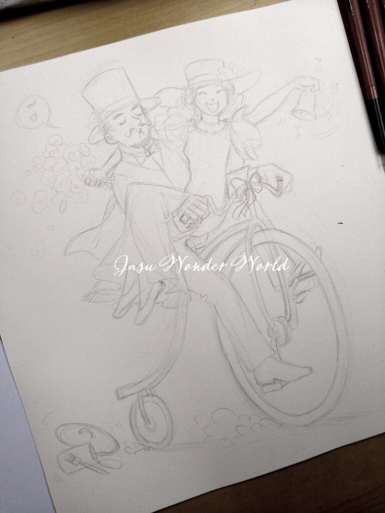 The Creation of a Custom Wedding Card