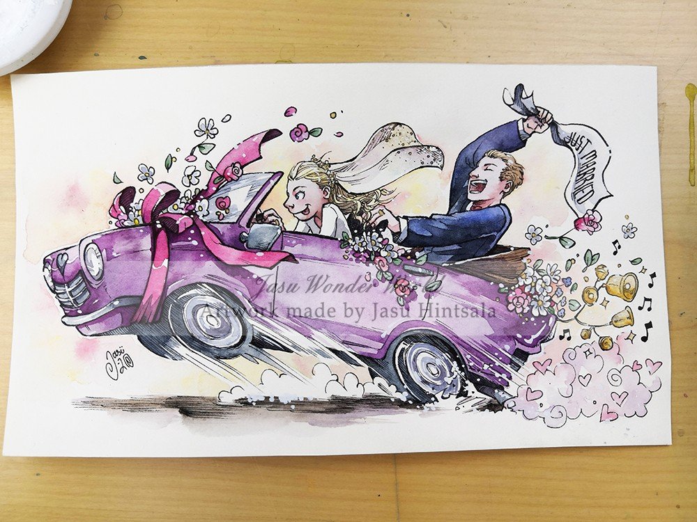 A Wedding and a Birthday; The Creation of Two Custom Cards