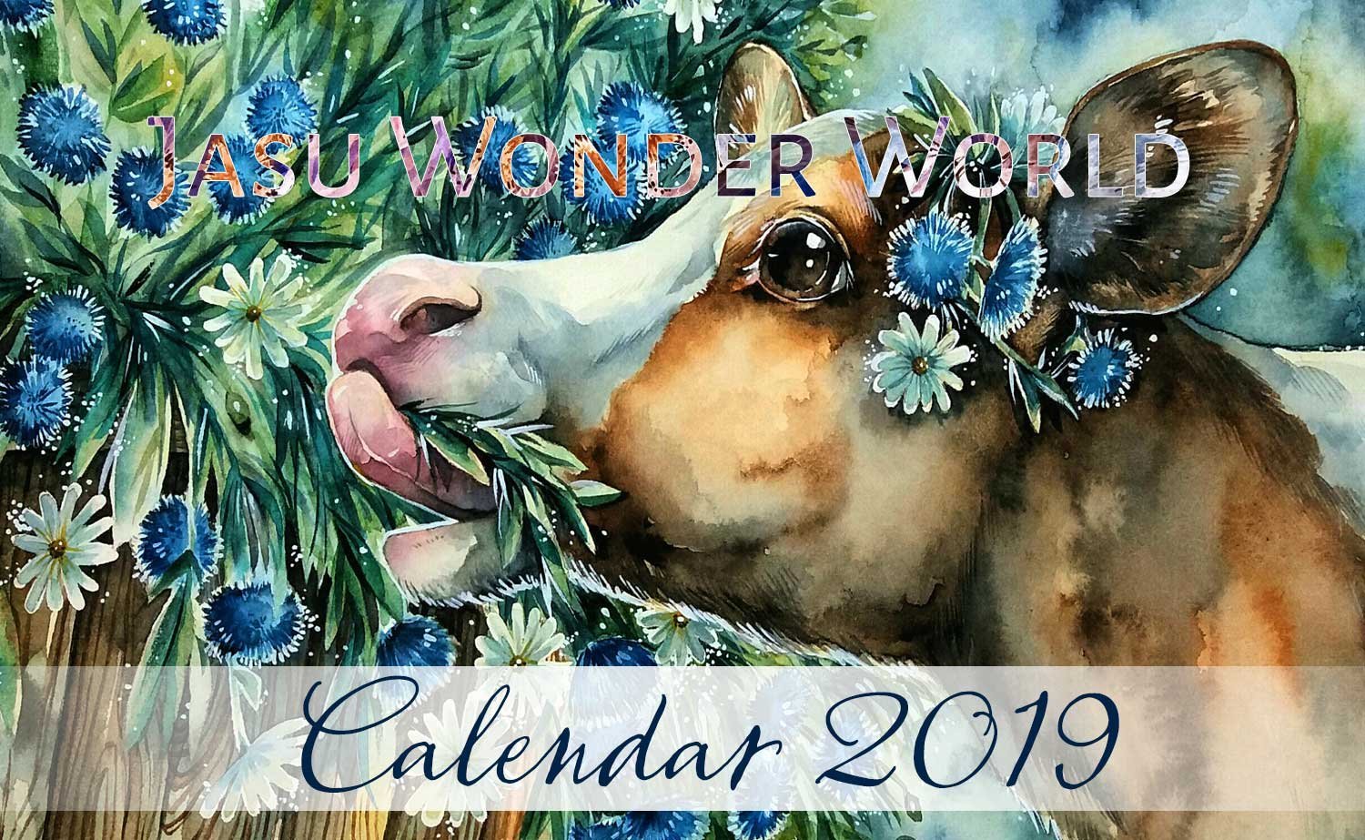 Jasu Wonder World Calendar 2019 – August (wip)