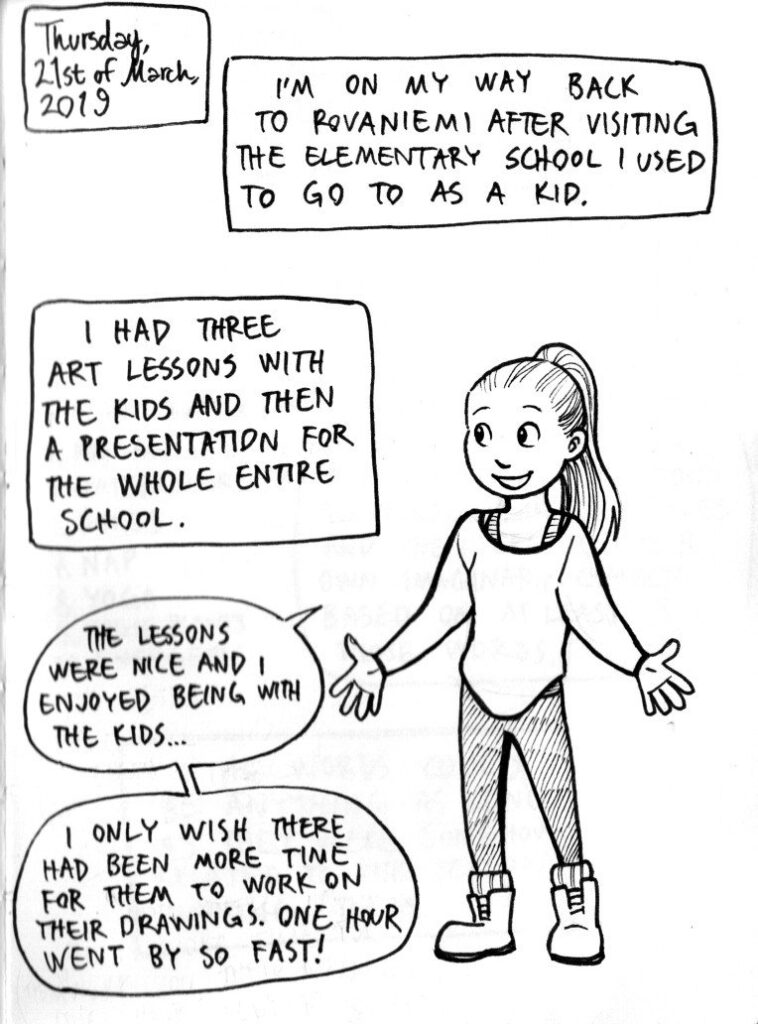 My Wonderful Artist Life Comic Diary - Part 4
