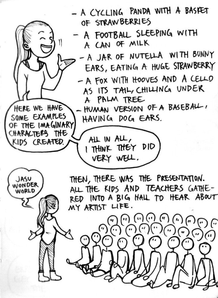 My Wonderful Artist Life Comic Diary - Part 4