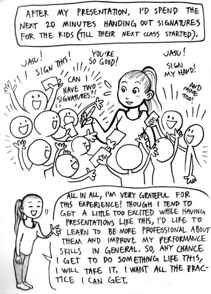 My Wonderful Artist Life Comic Diary - Part 4
