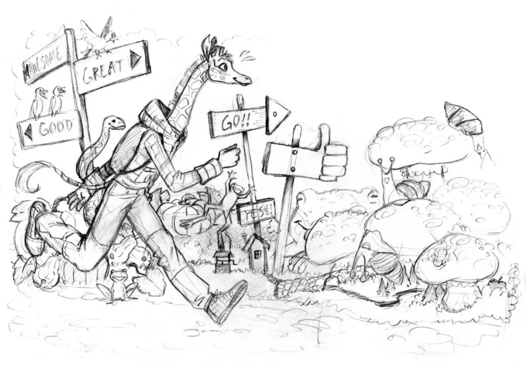Sketch 29 - Book Illustrations