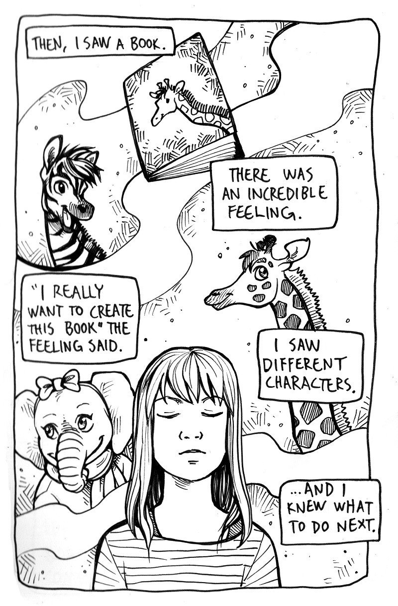 My Wonderful Artist Life - Comic Diary, part 7