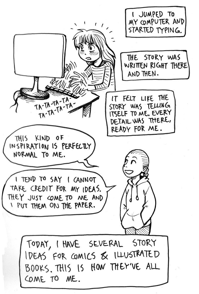 My Wonderful Artist Life - Comic Diary, part 7