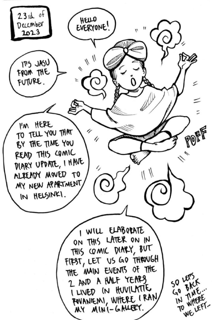My Wonderful Artist Life Comic Diary - Part 18