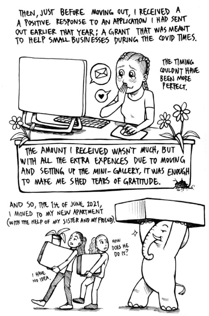 My Wonderful Artist Life Comic Diary - Part 18