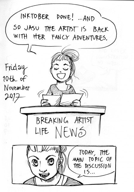 MY WONDERFUL ARTIST LIFE - COMIC DIARY - PART 2
