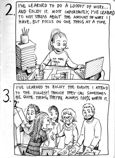 MY WONDERFUL ARTIST LIFE - COMIC DIARY - PART 2