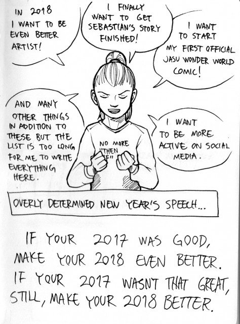 MY WONDERFUL ARTIST LIFE - COMIC DIARY - PART 2