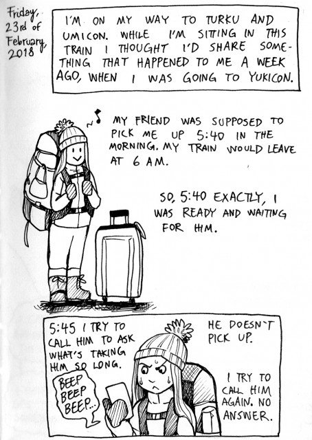 MY WONDERFUL ARTIST LIFE - COMIC DIARY - PART 2