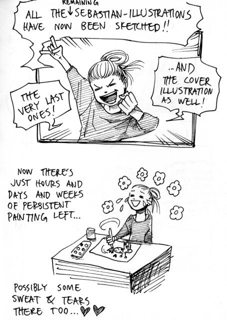 MY WONDERFUL ARTIST LIFE - COMIC DIARY - PART 2