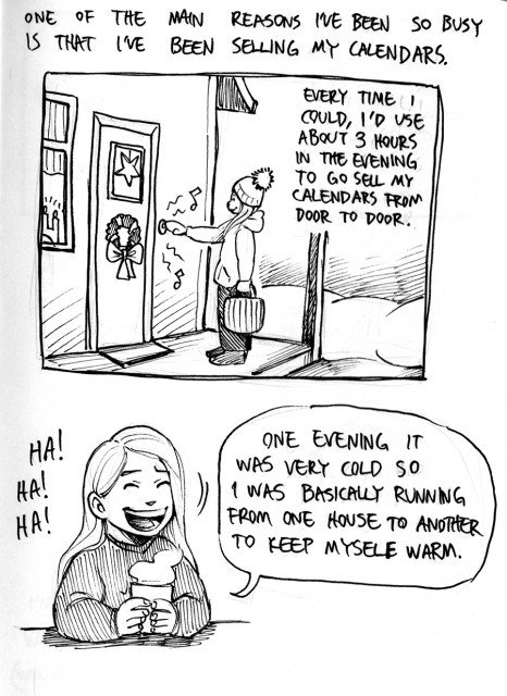 MY WONDERFUL ARTIST LIFE - COMIC DIARY - PART 2