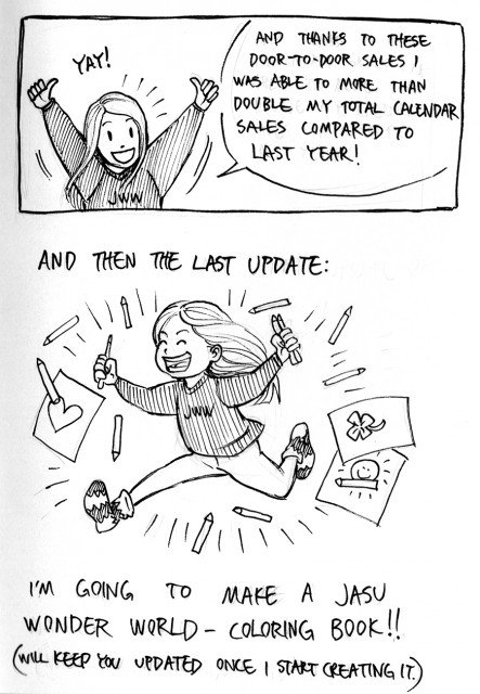 MY WONDERFUL ARTIST LIFE - COMIC DIARY - PART 2
